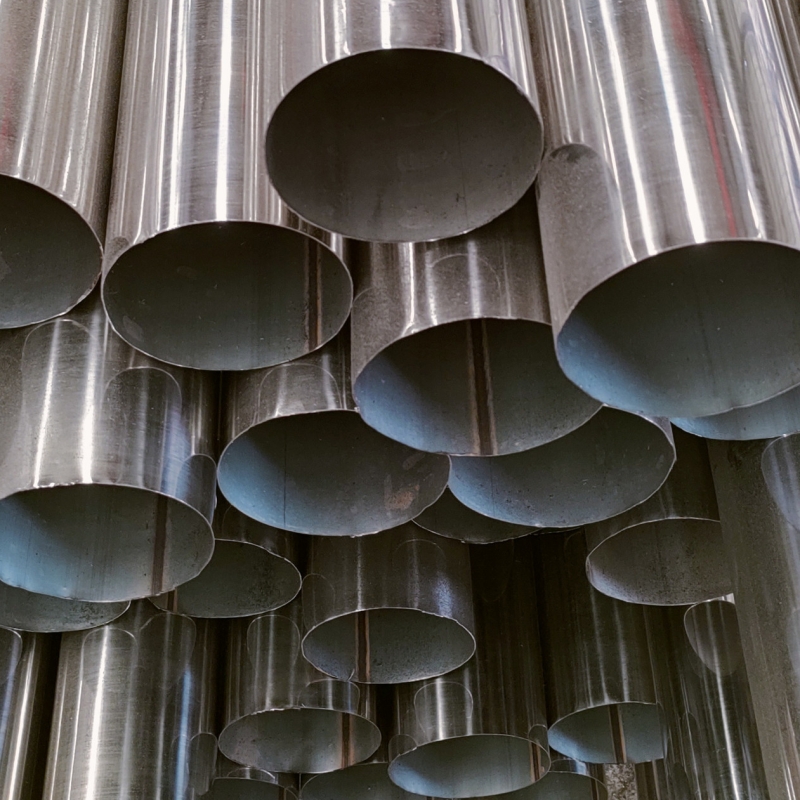 Tanki zidni polirani ukrasni nehrđajući čelik 316 Okružne cijevi razreda